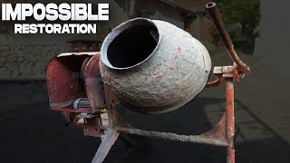 Old Concrete Mixer Restoration and Modification  PIMP MY MIXER [upl. by Agem560]