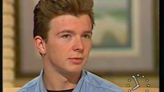 Rick Astley interview in 1987 [upl. by Ringe695]