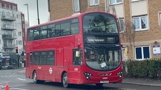 London Bus Group SWR Rail Replacement  VDL DB300 Wright Pulsar Gemini 2  LK58 EDO LRG0018 [upl. by Ayalahs782]