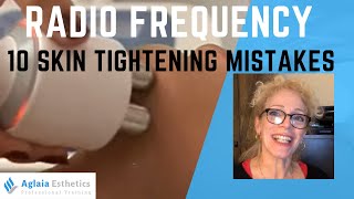 FACIAL RADIO FREQUENCY  10 SKIN TIGHTENING MISTAKES [upl. by Amii]