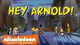 quotHey Arnoldquot Theme Song HQ  Episode Opening Credits  Nick Animation [upl. by Avilys]