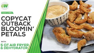 COPYCAT Outback Bloomin Onion Petals  Air Fryer Edition [upl. by Nagel]