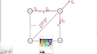 Coulombs Law and Electric Field 4 Charges [upl. by Sana]