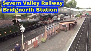 Severn Valley Railway Bridgnorth station [upl. by Earased]