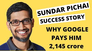 Sundar Pichai Success Story in Hindi  GOOGLE CEO  Sundar Pichai Motivational Biography [upl. by Madea332]