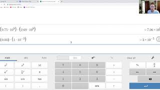 Scientific Notation Using Desmos Calculator [upl. by Amluz]