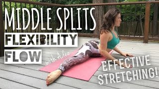 30 Minutes to MIDDLE SPLITS Flexibility Flow [upl. by Ettesoj]