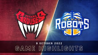 Toyama Grouses vs Ibaraki Robots  Game Highlights [upl. by Notsa]