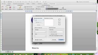 Como hacer una plantilla en Microsoft Word [upl. by Iamhaj]