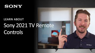 Sony  Learn How To Use Your TV Remote On Sony 2021 BRAVIA TVs [upl. by Melodee863]