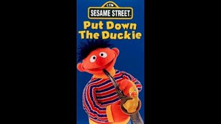 Sesame Street  Put Down The Duckie A Sesame Street Special Sony Wonder Version [upl. by Eastlake]