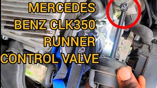 intake manifold runner control valve mercedes benz P2004 Problem [upl. by Fidellas]