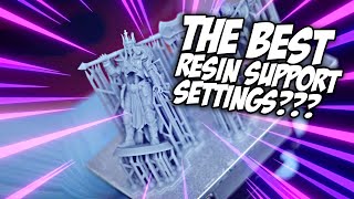 Are these the BEST Resin Support Settings 3DPrintingPros Insane Resin Supports [upl. by Akyre540]