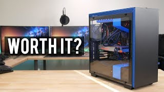 Whats it like to build inside the new NZXT H700i [upl. by Lesser]