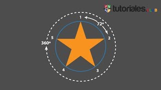 COMO DIBUJAR UNA ESTRELLA DE CINCO PUNTAS [upl. by Elokcin970]