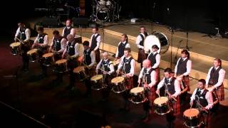 Glasgow 2013  Strathclyde Police Pipe Band  Drum Salute [upl. by Macswan]