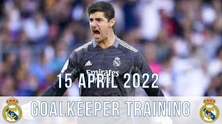 Thibaut Courtois  Real Madrid Goalkeeper Training  15422 [upl. by Yenettirb]