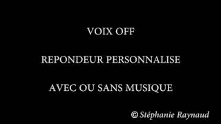 VOIX OFF Répondeur [upl. by Romina750]