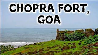 Chopra Fort  Goa  Chapora Fort Beach View  MORE MAZA [upl. by Conyers]