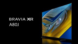 Sony BRAVIA XR A80J OLED 4K HDR TV [upl. by Serolod]