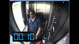 CTA Train Operator Before Fatal Accident [upl. by Iturhs]