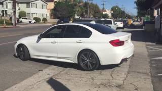 BMW 340i M Performance Exhaust [upl. by Yrennalf]