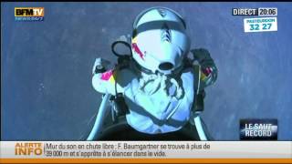 39 km saut en parachute 14102012 [upl. by Avrenim]