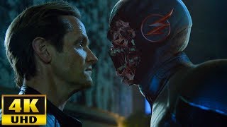 Reverse Flash vs Black Flash Scene  Legion of Doom 4K UHD [upl. by Ahsieki]