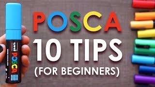 10 Posca Pen Tips for Beginners [upl. by Elbys]