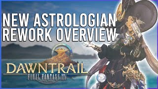 Astrologian Overview and changes  FFXIV Dawntrail Media Tour [upl. by Hcirdeirf]