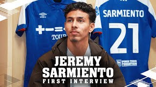 JEREMY SARMIENTOS FIRST TOWN INTERVIEW [upl. by Ainegue]