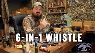 Duck Commander 6in1 Pintail Widgeon Whistle Duck Call Instructional Video [upl. by Nnanaej]