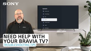 Sony  TV Troubleshooting Tips [upl. by Nawotna]