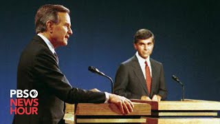 Bush vs Dukakis The second 1988 presidential debate [upl. by Syramad209]