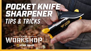 How to use the Work Sharp Pocket Knife Sharpener [upl. by Cecilio]