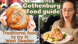 GOTHENBURG FOOD  9 SWEDISH FOODS TO TRY  What to eat in Gothenburg Americans try Swedish food [upl. by Aleehs287]