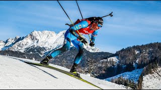 Biathlon Poursuite Homme Hochfilzen 2020 [upl. by Atilrahc]