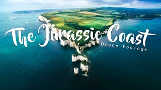 The Jurassic Coast  Drone Footage [upl. by Ebarta774]