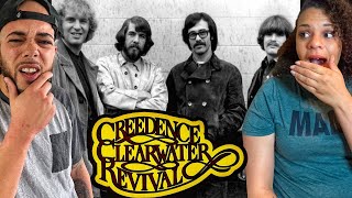 OUR FIRST TIME HEARING Creedence Clear Water Fortunate Son REACTION [upl. by Delmore]