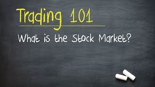 Trading 101 What is the Stock Market [upl. by Edgerton]