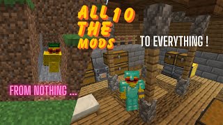 AllTheMods 10 but I lost everything … minecraft [upl. by Atalee]