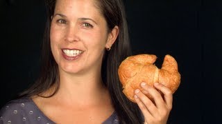 How to Pronounce CROISSANT  Word of the Week  American English [upl. by Daeriam646]