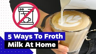 How To Froth Milk At Home Best Milk Frothers Review [upl. by Avihs]