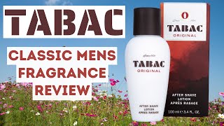 TABAC ORIGINAL AFTERSHAVE REVIEW  THE ICONIC FRAGRANCE FROM GERMANY [upl. by Yrohcaz]