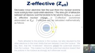 Chapter 7  Periodic Properties of the Elements Part 1 of 11 [upl. by Atiuqet]