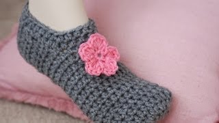 How To Crochet Glamas PUCKERLESS Slippers [upl. by Town]