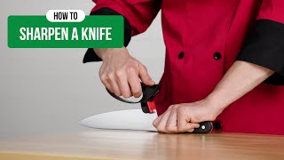 How to Use a Knife Sharpener [upl. by Bugbee]