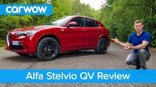 Alfa Stelvio Quadrifoglio 510hp review  see why it’s the ONLY fun SUV  carwow [upl. by Power193]