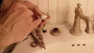 How To Fix A Leaky Delta Two Handle Faucet [upl. by Haerb130]