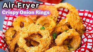 Air Fryer Homemade Onion Rings [upl. by Norrej730]